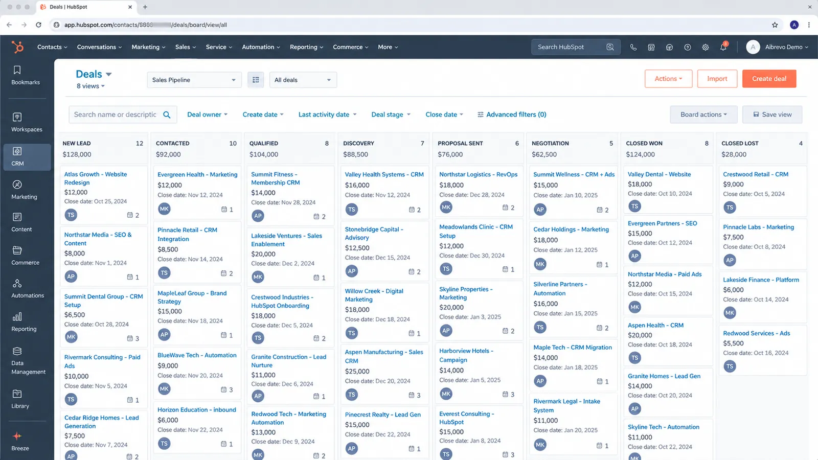 HubSpot migration icon